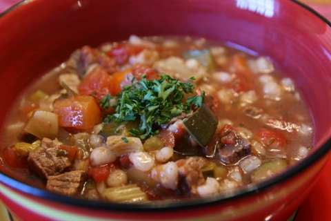 beef and barley soup